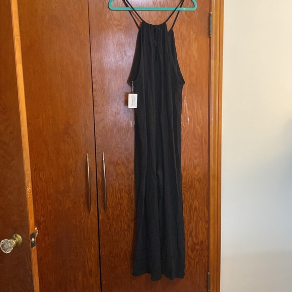 Black romper jumpsuit overall - Picture 5 of 10